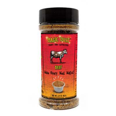 Wild Meadow Farms Magic Dust Beef Topper for Pets -  3.75 oz.