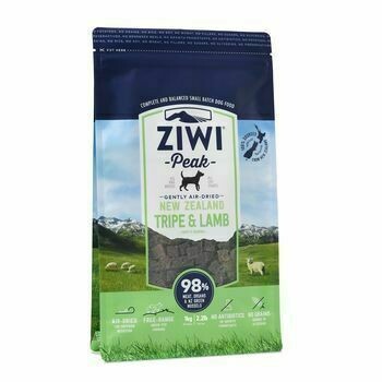 ZiwiPeak Dog Tripe &amp; Lamb Recipe Air-Dried Dog Food - 2.2 Pound Bag