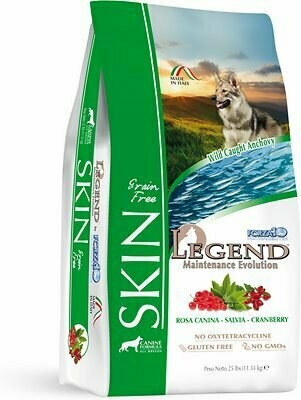 Forza10 Nutraceutic Legend Skin Wild Caught Anchovy Grain-free Dry Dog Food 25 Pounds