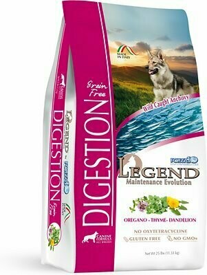 Forza10 Nutraceutic Legend Digestion Wild Caught Anchovy Grain-free Dry Dog Food 25 Pounds