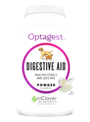 InClover Optagest Digestive Aid Powder for Dogs and Cats 10.5 oz