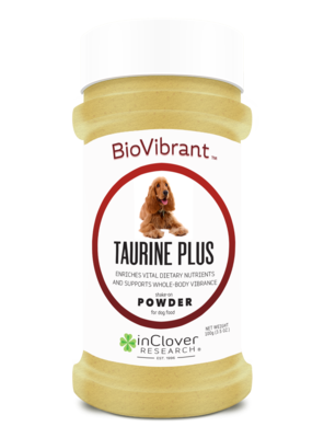 InClover Biovibrant Taurine Plus Powder for Dog Food 3.5 oz