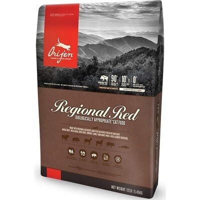 ORIJEN Grain Free Regional Red Dry Cat Food - 4 Pound