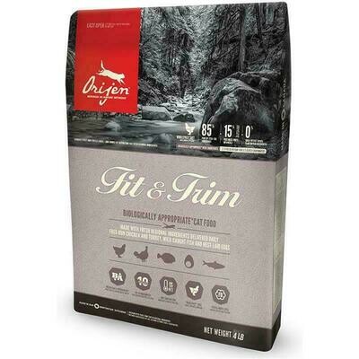 ORIJEN Fit &amp; Trim Dry Cat Food - 4 Pound