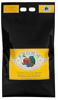 Fromm Four-Star Chicken À La Veg® Recipe Dry Cat Food - 4 Pound