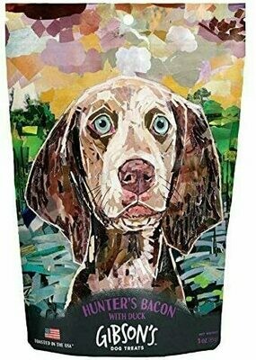 Gibson&#39;s Hunter&#39;s Bacon with Duck Dog Treats - 3 oz.