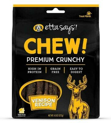 Etta Says! Venison Crunchy Dog Treats - 4.5-oz Bag