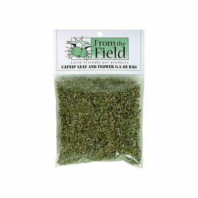 From the Field All Natural Organic Catnip - Leaf &amp; Flower Bag 0.5oz
