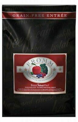 Fromm Four-Star Beef Frittata Veg Grain-free Dry Dog Food 12 Pound