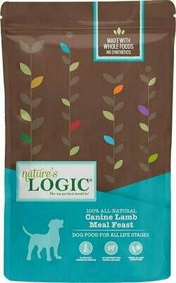 Nature&#39;s Logic Canine Lamb Meal Feast Dry Dog Food - 13 Pound