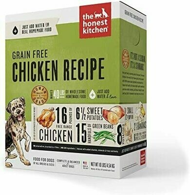 The Honest Kitchen Force: Grain Free Chicken Dog Food - 10 Pound