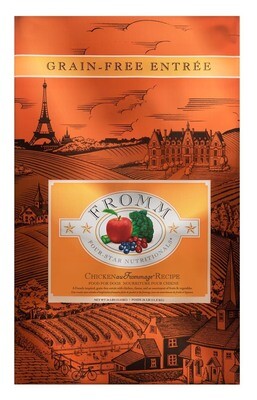Fromm Four Star Grain Free Chicken au Frommage Dry Dog Food - 26 Pound