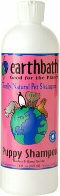 Earthbath Ultra-Mild Wild Cherry Puppy Shampoo - 16 oz. Bottle