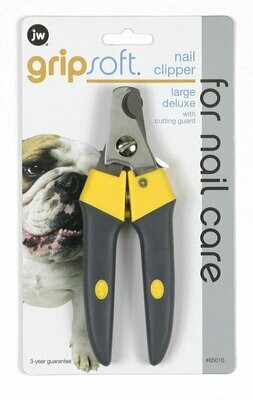 JW Pet Gripsoft Deluxe Dog Nail Clipper, Large