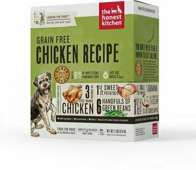 The Honest Kitchen Grain-Free Chicken Recipe Dehydrated Dog Food - 2 Pound Box
