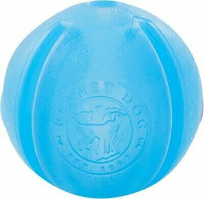 L'chic The Foobler Treat Dispensing Toy for Dogs, Blue/Orange Color