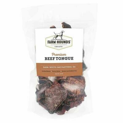 Farm Hounds Premium Beef Tongue Dog Treats - 4.5 oz.