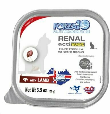 Forza10 Nutraceutic Actiwet Renal Support Canned Cat Food 3.5-oz