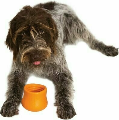 West Paw Zogoflex Toppl Dog Toy - Tangerine (Large)