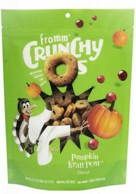 Fromm Crunchy O&#39;s Pumpkin Kran Pow Dog Treats 6oz