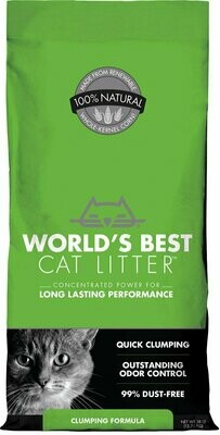 World&#39;s Best Cat Litter Clumping Formula - 8 Pound