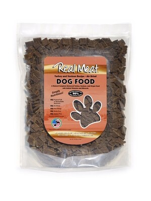 The Real Meat Company Turkey &amp; Venison Grain-Free Air-Dried Dog Food - 10 Pound