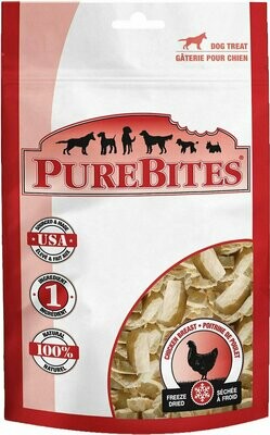 Pure Bites Freeze Dried Chicken Breast Dog Treats 3 oz