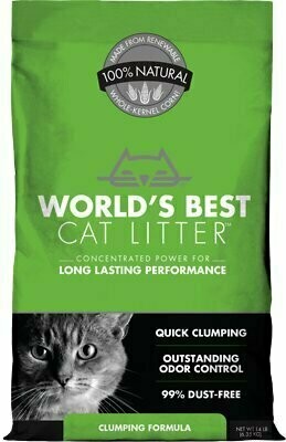 World&#39;s Best Cat Litter Clumping Formula - 14 Pound Bag