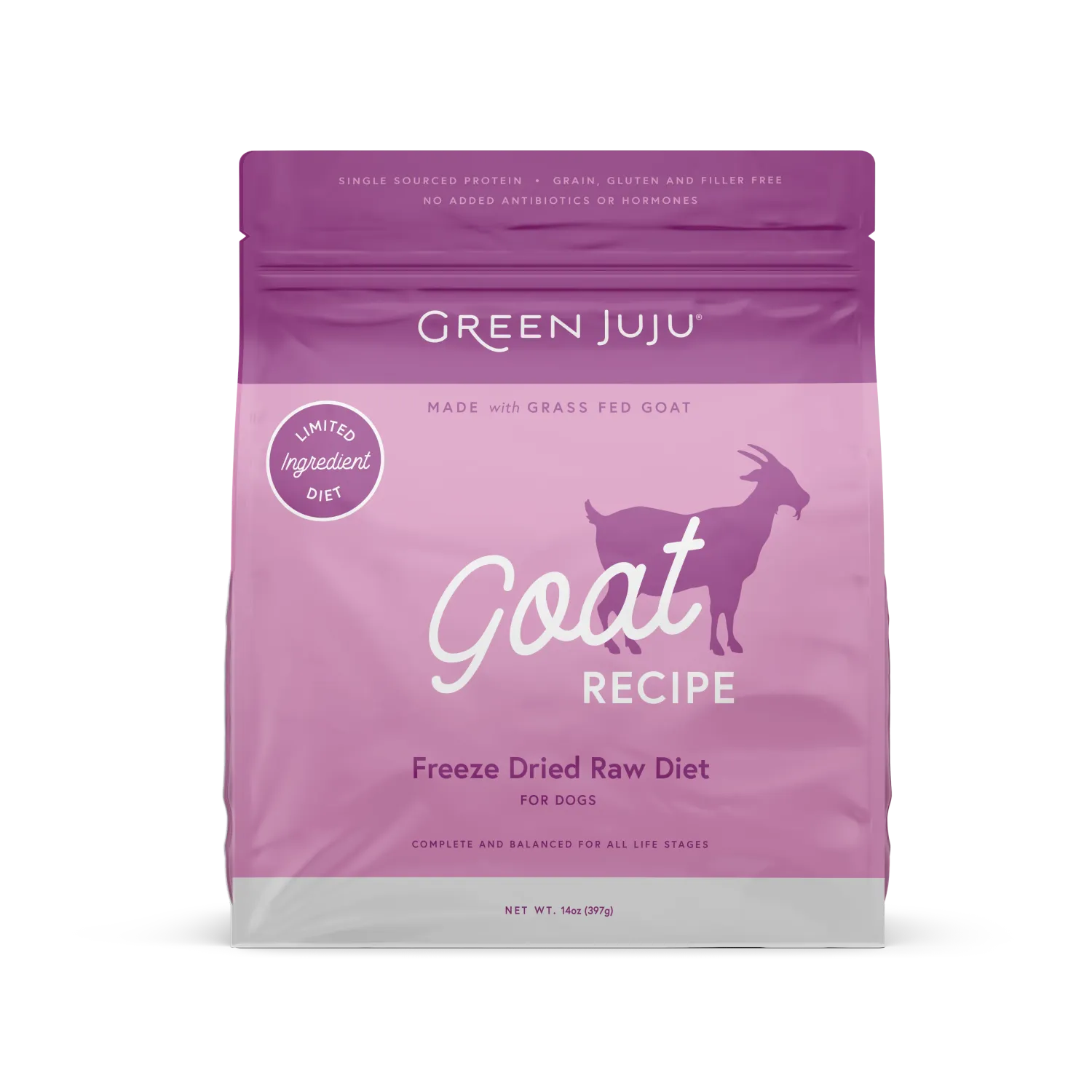 Green Juju Dog FD Goat 14 oz