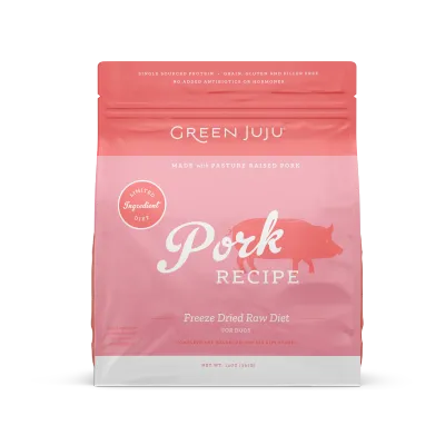 Green Juju Dog FD Pork 14 oz