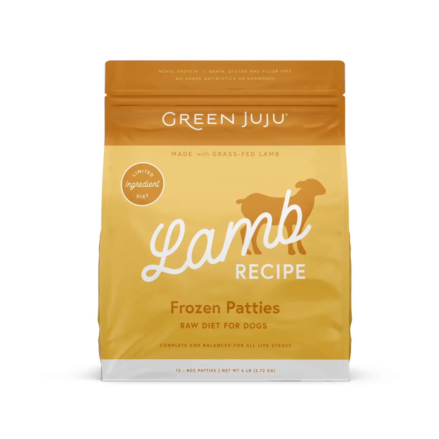 Green Juju Dog FR Lamb Sliders 3#