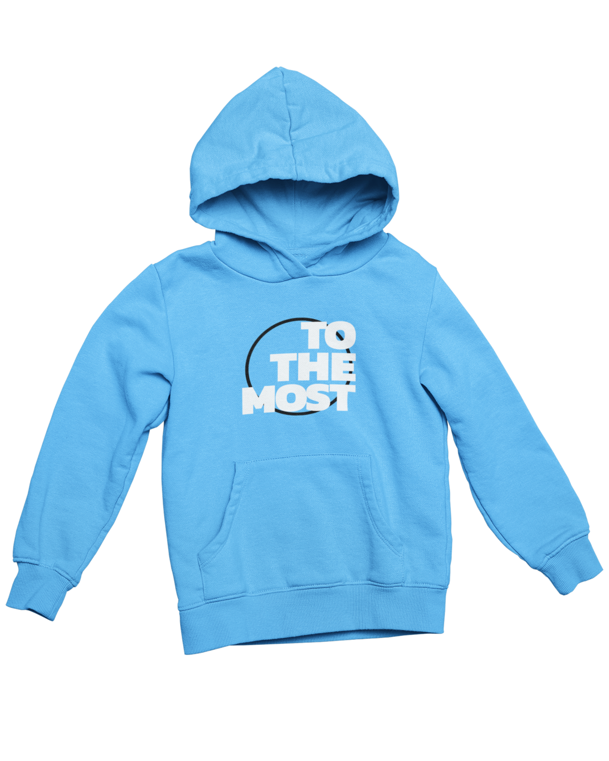 ToTheMost... Unisex Pullover Hoodie - &quot;Big Circle&quot; SKY