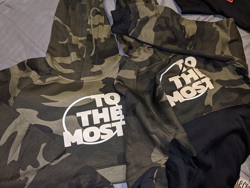ToTheMost... Unisex Pullover Hoodie - &quot;Big Circle&quot; CAMO