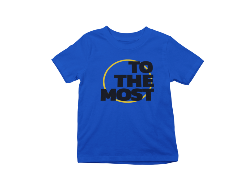 ToTheMost... &quot;Big Circle&quot; Unisex Children&#39;s T-Shirt ROYAL