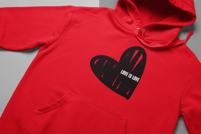 To The Most... &quot;Love Is Love&quot; Hoodies (Unisex)