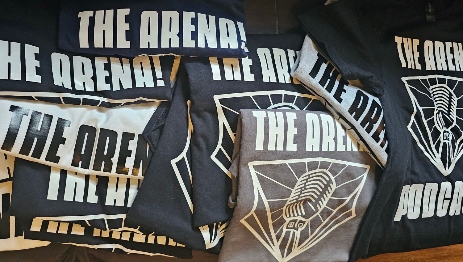 The Arena! Podcast T-shirt