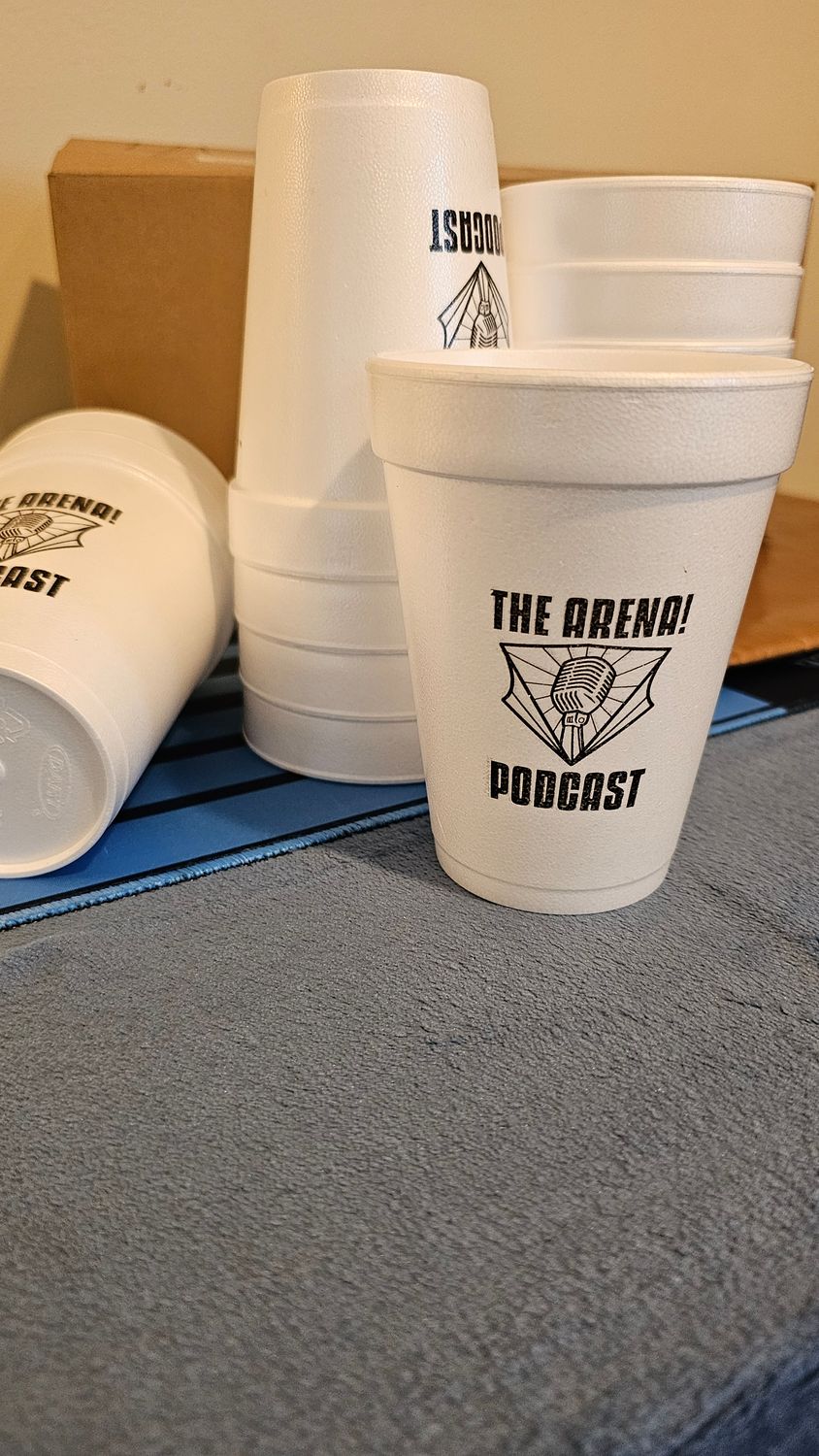 The Arena! Podcast 14oz Styrofoam Cups