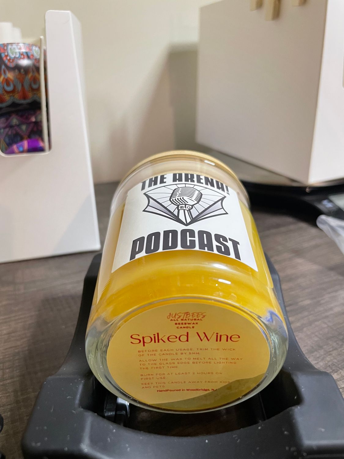 JustBees x The Arena! Podcast - Signature Beeswax Candles