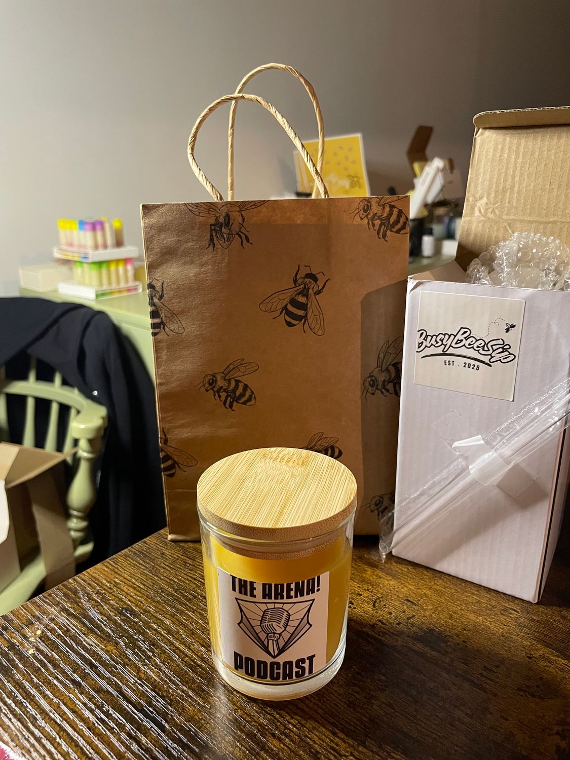 JustBees x The Arena! Podcast - Signature Beeswax Candles
