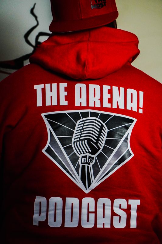 The Arena! Podcast Pullover Hoodie