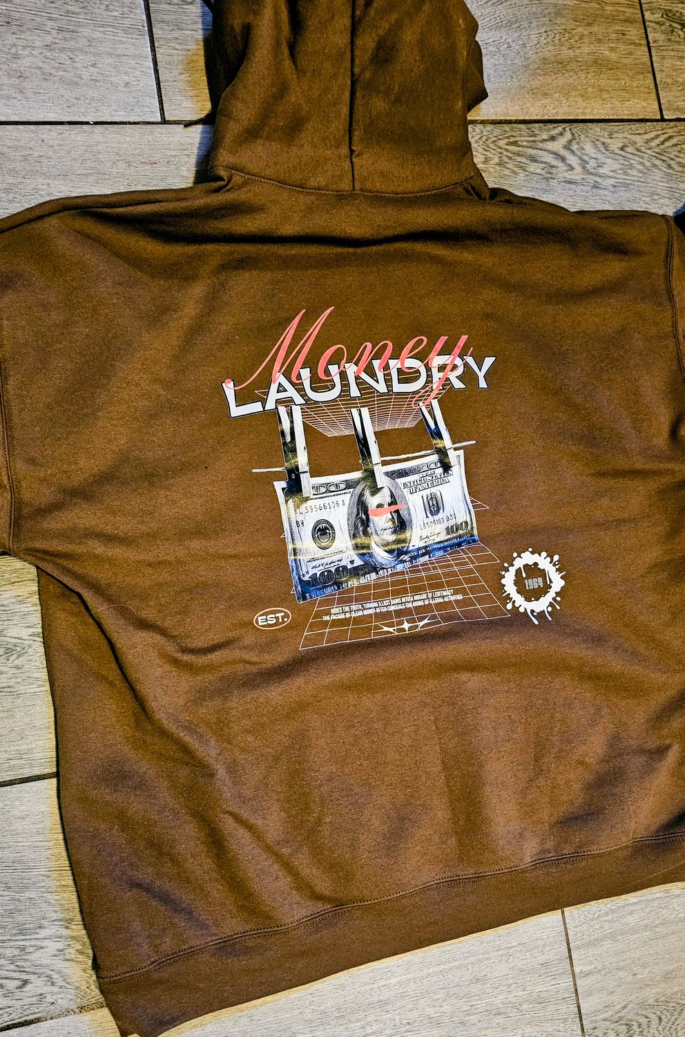 ToTheMost... "Money Laundry" Pullover Hoodie