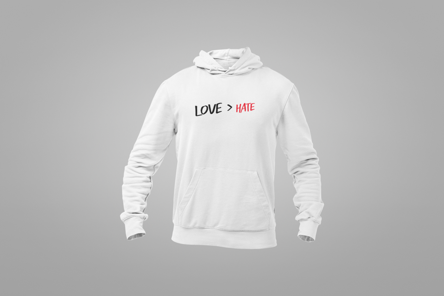 ToTheMost... Unisex Pullover Hoodie - "Love Wins "