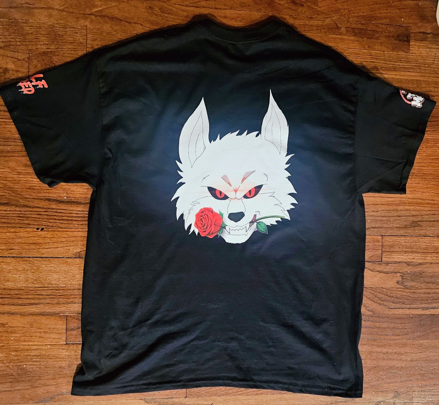ToTheMost... "Rose Wolf" T-Shirt Unisex