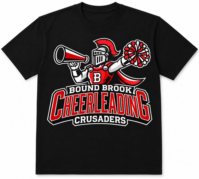 Bound Brook Cheerleading Crusaders T-Shirt