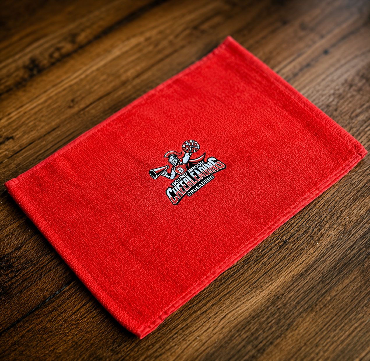 Bound Brook Crusaders Code Red Fan Towel