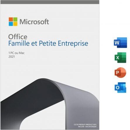 Microsoft Office 2021 famille et petite entreprise