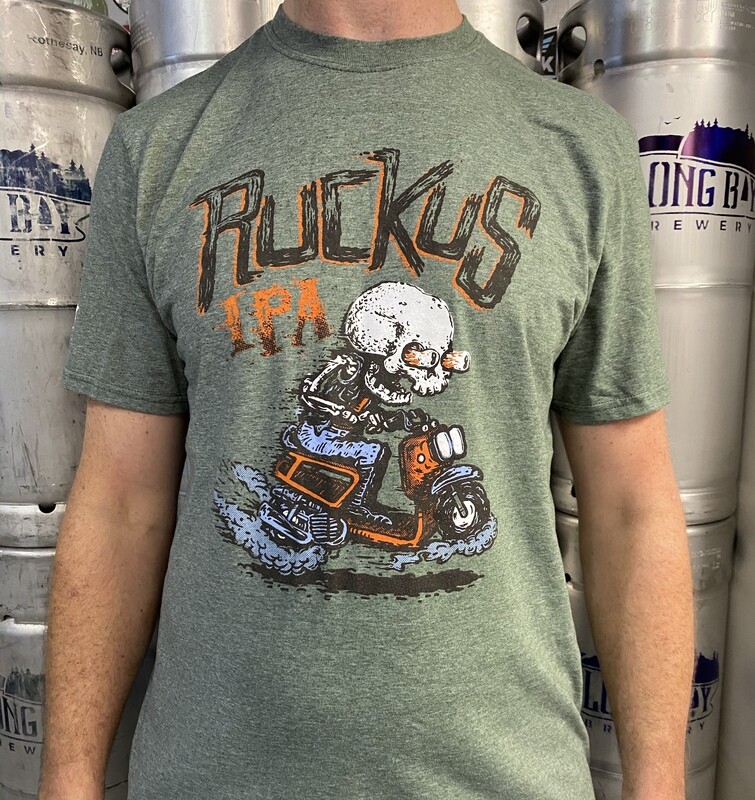 Ruckus Heather Green T Shirt