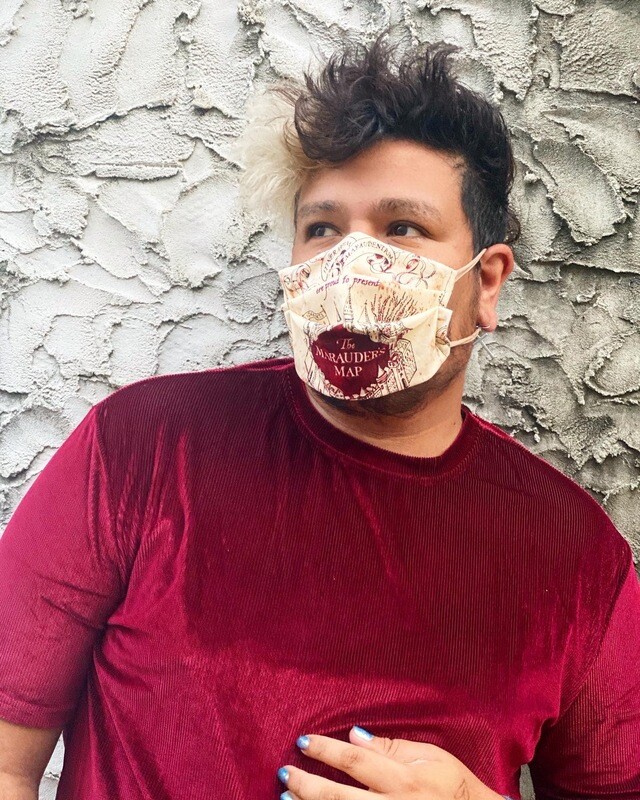 Harry Potter Marauders Map Mask