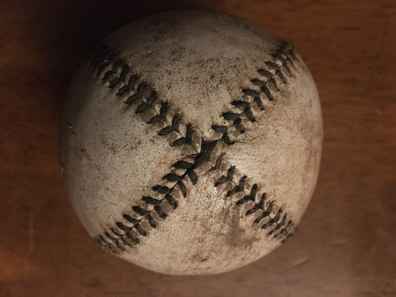 1864 OR 1884 Replica Game Used Ball