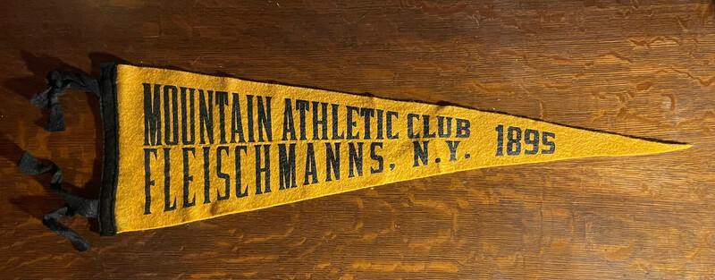 M.A.C. Fleischmanns, N.Y. 1895 Wool Pennant